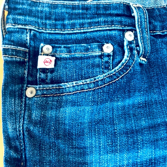 AG Adriano Goldschmied Stilt Crop Cigarette Jeans Women’s Size 25R - Picture 3 of 11
